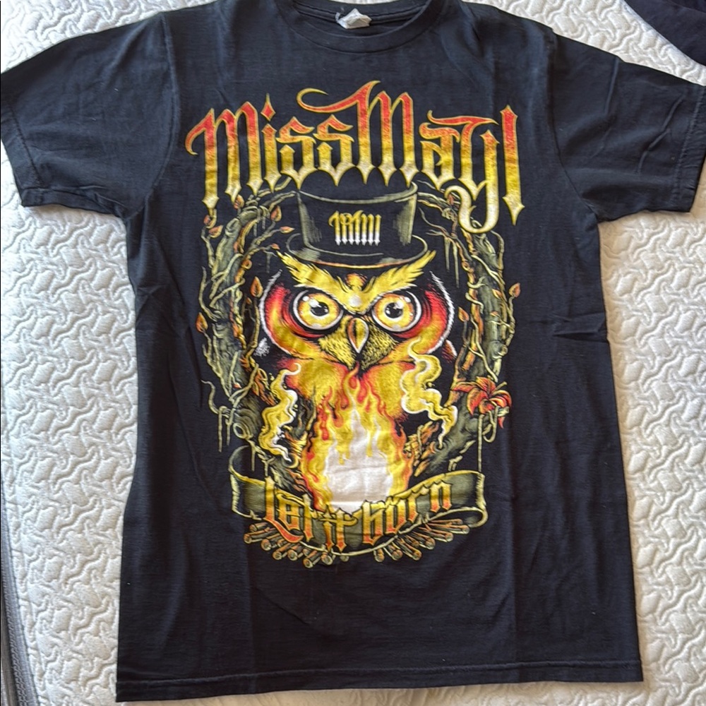 Black Band T-Shirt - Miss May I medium